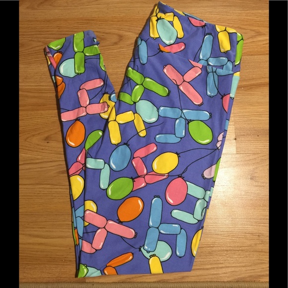 LuLaRoe 4th Birthday Leggings TC - Picture 1 of 2